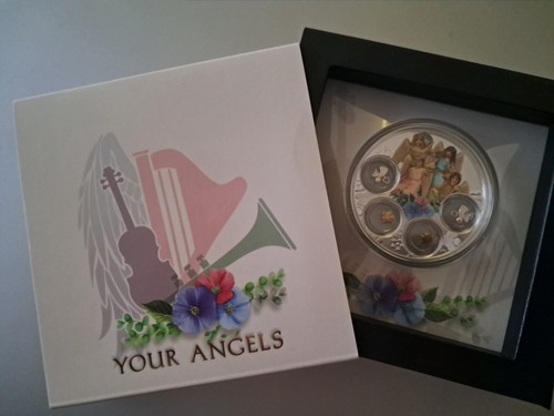 2019 niue your angels - niue, $5