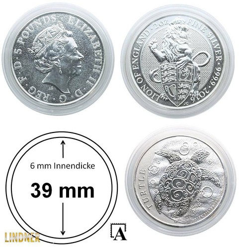 Lindner münzkapseln - lindner,