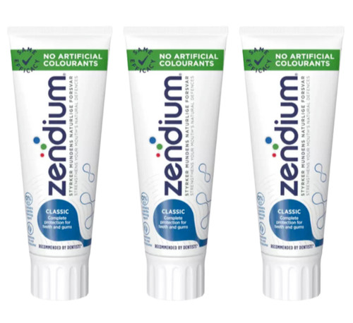 Zendium classic teeth - 3x,
