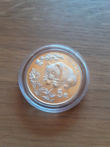 Yuan panda 2oz silber - 1/2oz,