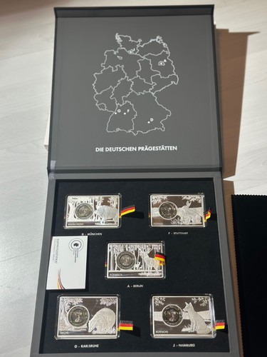 Euro münze mit polymerring - 5,